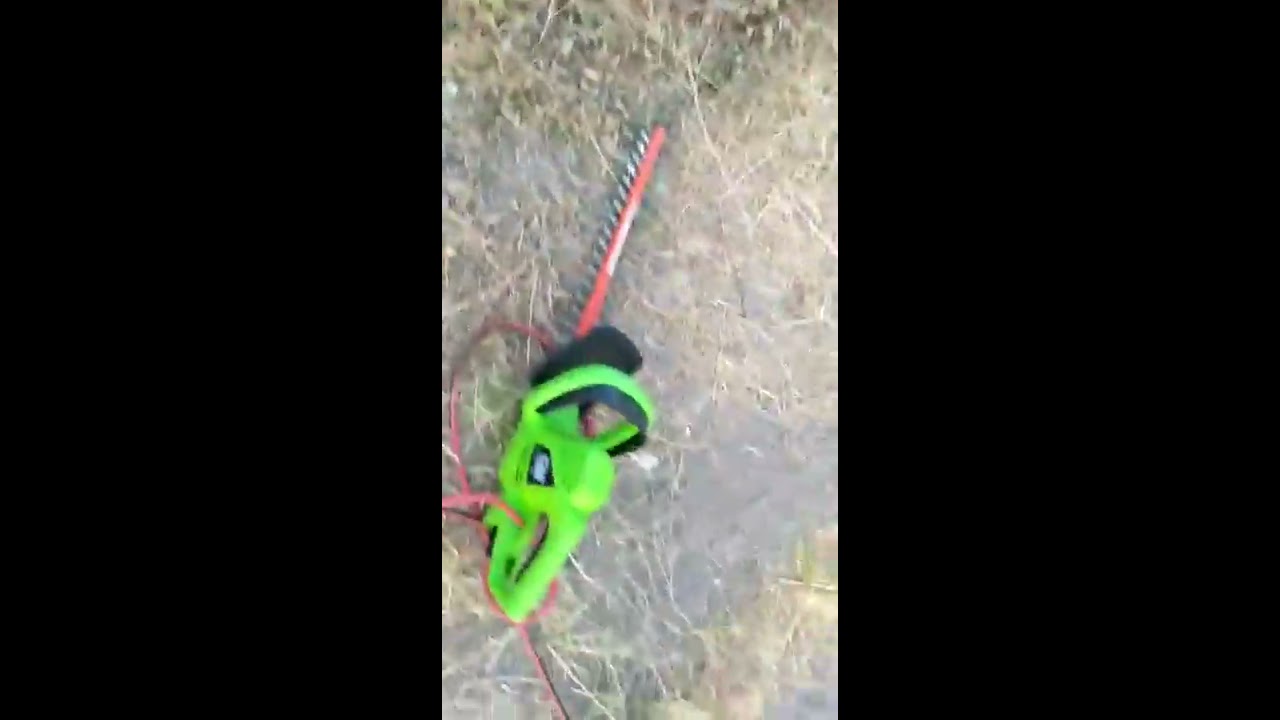Harbor Freight 22 inch hedge trimmer and other misc stuff around the