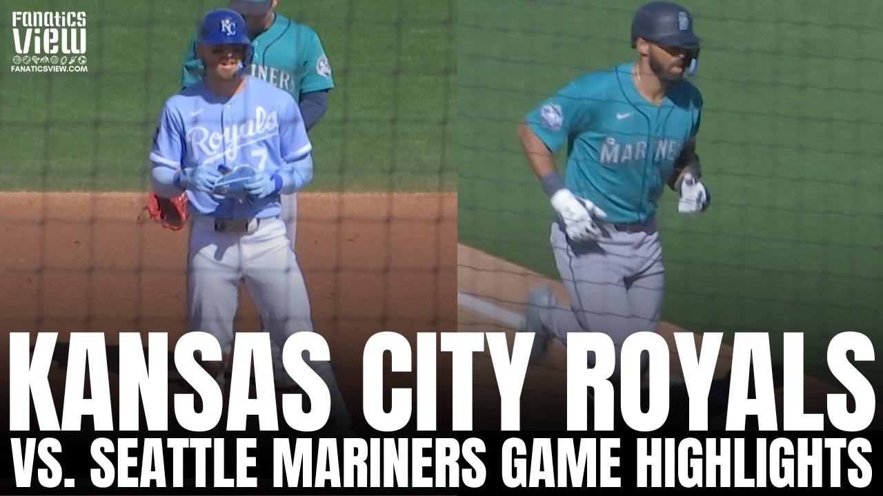 Kansas City Royals vs. Seattle Mariners 2026 Spring Training Game Highlights | 2.25.26
