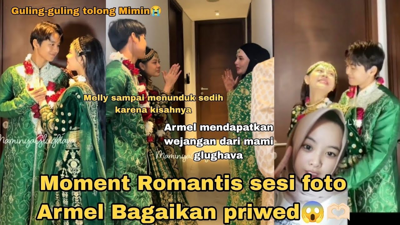 BIKIN BAPER!!!😱 Moment Romantis Armel Saat sesi foto Bagaikan Priwed 😱🫶🏻