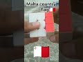 Malta country flag 🇲🇹🇲🇹 #trending #youtube #rubik #viralvideo #shorts # shorts viral