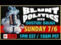 Blunt Politics Podcast- Trumps Brain Melts In Iowa, The &quot;America Party&quot; &amp; Texas Floods..