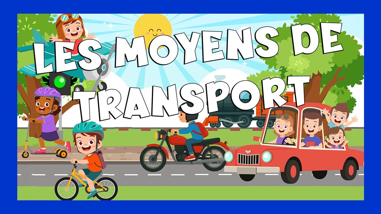 Los medios de transporte 🚗🏍 en francés | Vocabulario
