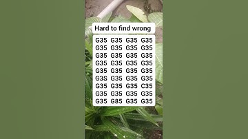 Hard to find wrong #brainteaser #find #search #shortvideo