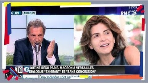 BOURDIN REMIS À SA PLACE PAR SA FEMME !!