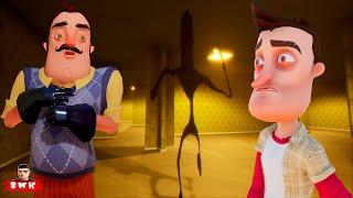 Шоу Привет Сосед!Василич Монстр В Закульсье!Игра Hello Neighbor Mod Kit Прохождение Sinister Reality