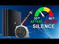 PS4 PRO Fan Noise FIX - Thermal paste & dust - Before/After TEST