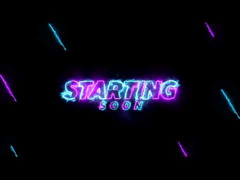 Stream Screen | Loading Screen - Starting Soon for Twitch Live Stream