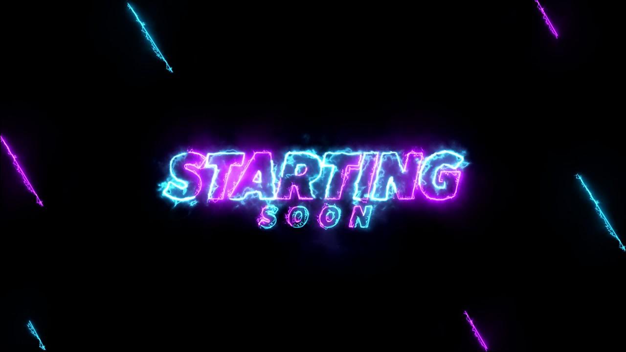 Stream Screen | Loading Screen - Starting Soon for Twitch Live Stream ...