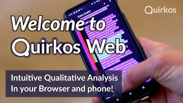 Announcing Quirkos Web