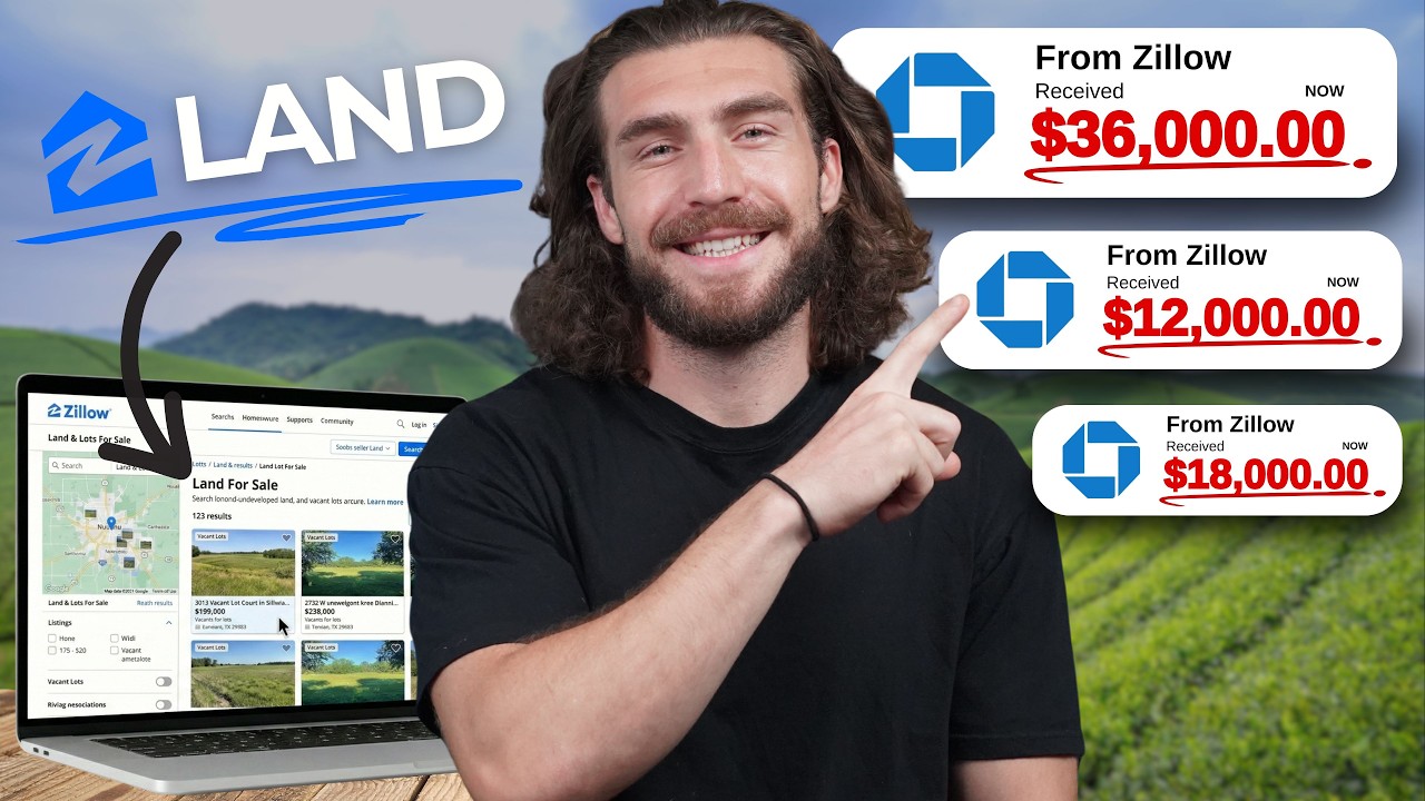 I Made $100,000+ From Zillow Land Deals (Step by Step)