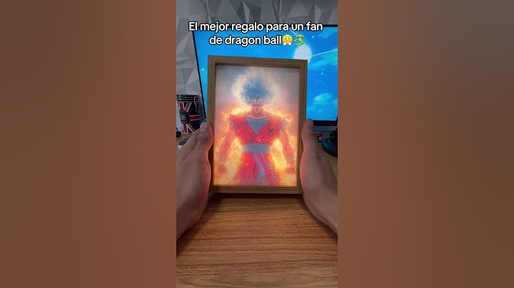 El mejor regalo para un fan de dragon ball😤🐉 #anime #dragonball #regalos