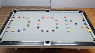 #2 | DON Shape with 38 Balls | One Shot Pool Challenge