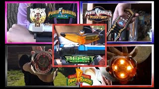 Power Rangers Fan Morph Collab (Beast Morphers Red, Zeo Ranger 1 Pink, MMPR Black + More)