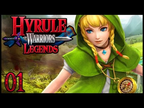 Hyrule Warriors Legends 3DS Part 1 Linkle Gameplay Walkthrough
