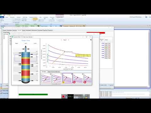 Гидравлический анализ насадочной ректификационной колонны в AspenHysys V10