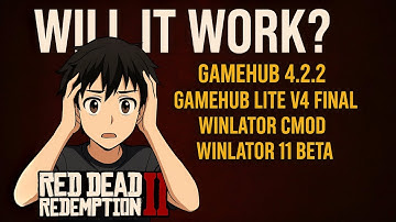 Red Dead Redemption 2 on POCO F7 | Tested on GameHub 4.2.2, Lite V4, Winlator CMOD & 11 Beta