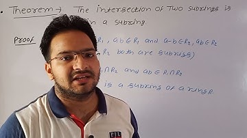 Subring related theorem #(02)