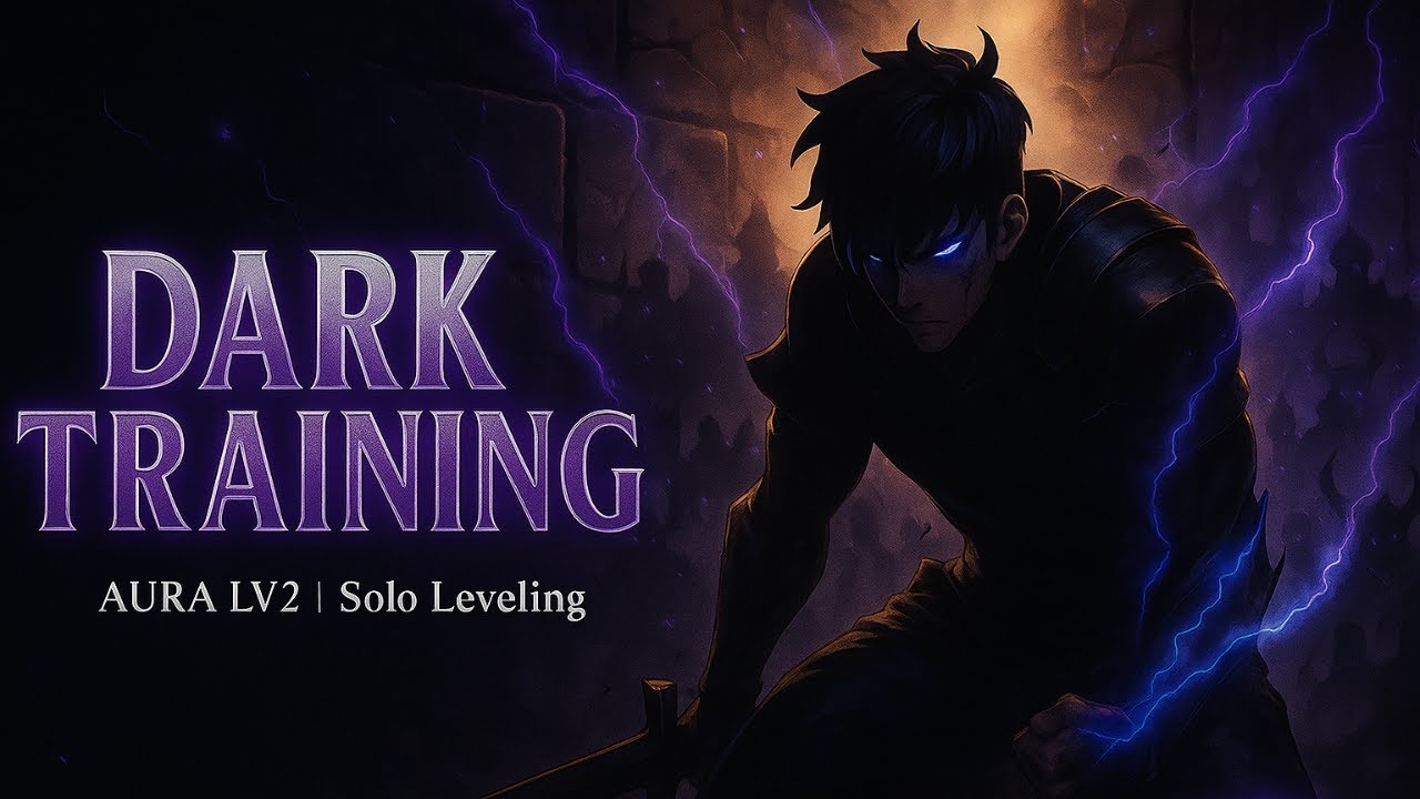 Dark Training | The Rise of Jinwoo (Solo Leveling Cinematic Focus Album)