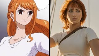 One Piece Characters - Anime vs Live Action