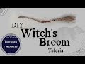Harry potter how to  mini witchs brooms diy tutorial