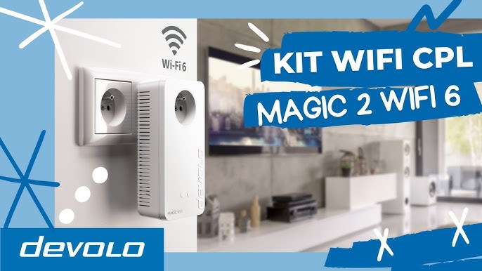 Adaptateur CPL Devolo Magic 2 WiFi 6 Blanc