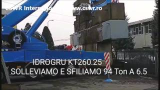 CSWR International  - importator Idrogru - modelul  KT260 montat pe camion