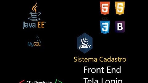 Tela de Login com verificação JS + Jquery / Sistema Cadastro  Java EE,JSP, Servlet,MySql - Front End