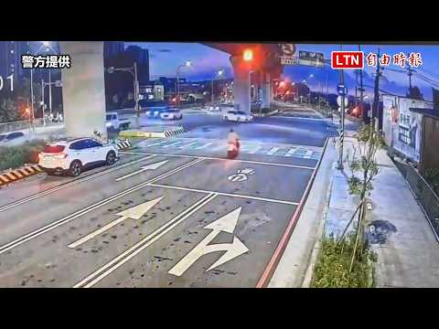 A multi-vehicle collision occurred at the Bade intersection in Taoyuan last night! Seven vehicles...