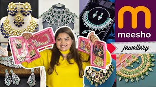 *HUGE* Meesho Jewellery Haul || Meesho wedding Jewellery Finds, Traditional Jewellery || MEESHO