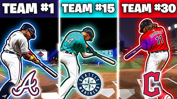 I Hit A Home Run With The BEST Player on EVERY MLB Team!