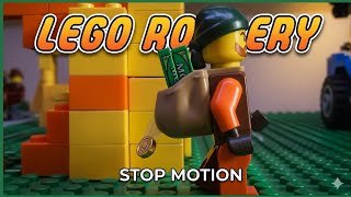 A lego robbery stop motion