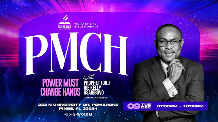 POWER MUST CHANGE HANDS | TUESDAY REVIVAL | PROPHET DR. IGE KELLY OSAIGBOVO