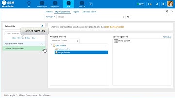 Micro Focus Solutions Business Manager  - SBM - 11 7 Search Enhancements