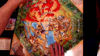Castle Panic with The Wizard's Tower Expansion SOLO Tower Defense Against The Hoard