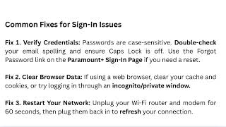 How To Fix Paramount+ Sign-In – “Watch Now” Button Not Responding