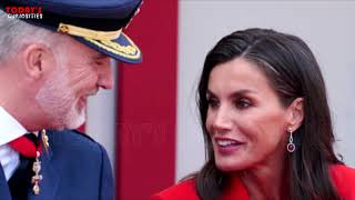 King Felipe, Queen Letizia caught smiling, silencing rumors of estrangement