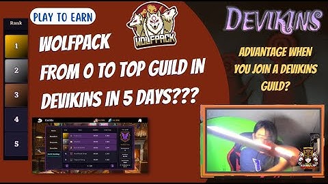 DEVIKINS: GUILD CHALLENGE FROM 0 TO TOP 5 IN FIVE DAYS| PLAY2EARN