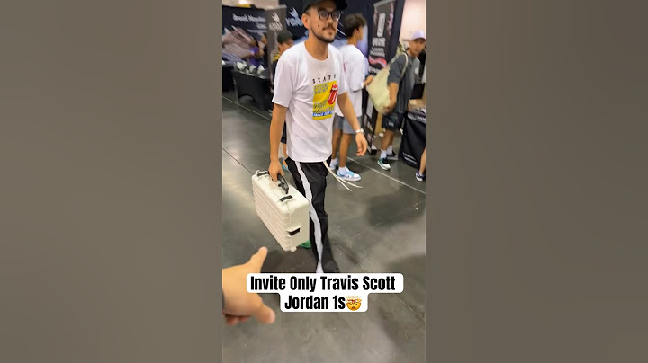 Invite Only Travis Scott Jordan 1s🤯 #sneakers #sneakerhead #travisscott