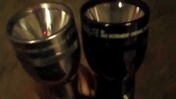 Maglite Flashlight led upgrade nite ize 2 D Cell Comparison