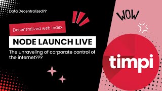 Timpi Node Presale - Data Decentralized