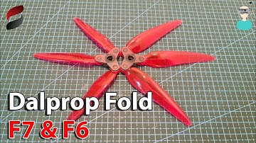 Dalprop Fold 6" & 7" Propellers - Thrust Test & Giveaway Results