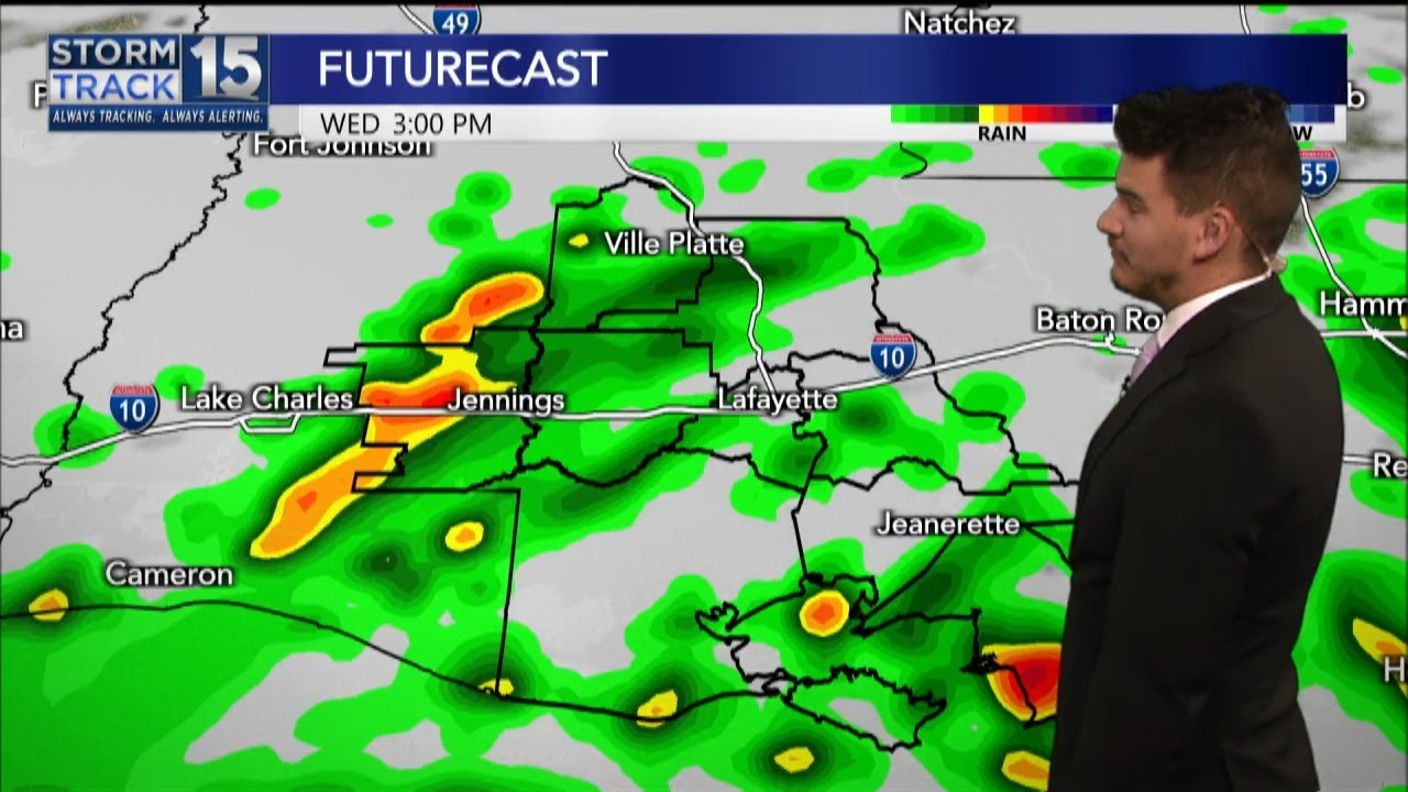 Mostly Dry Today But Rain Chances Increase Soon - YouTube