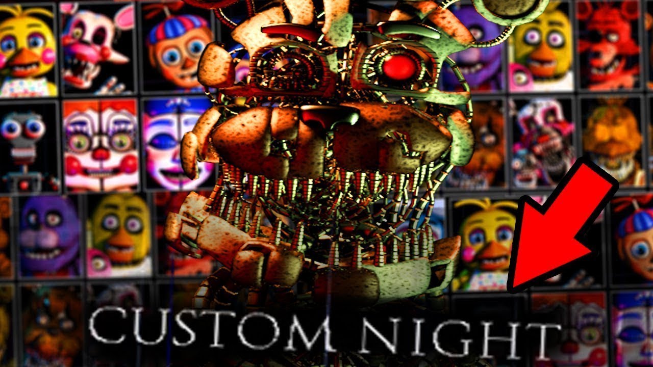 Ultimate custom night аниматроники. Фредди ультимейт кастом Найт. Ultimate Custom Night Animatronics. Five Nights at Freddy’s: Ultimate Custom Night. ФНАФ 7 ультимейт кастом Найт.