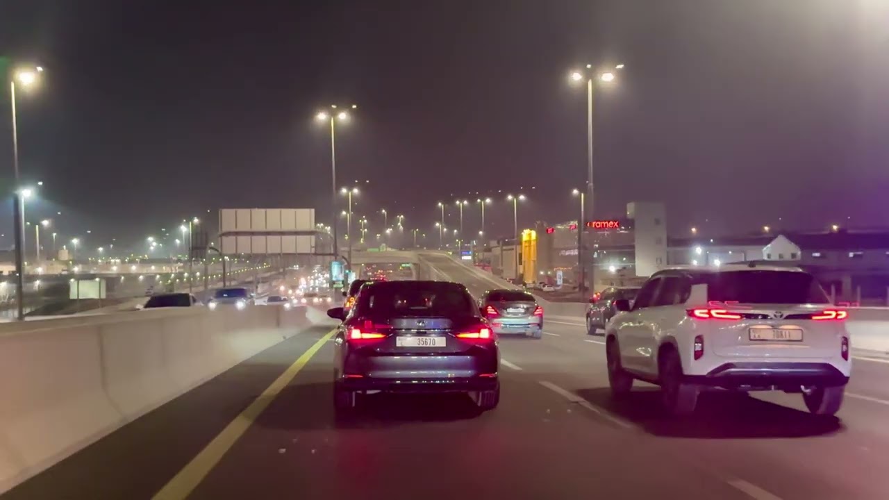 Dubai airport road شارع المطار