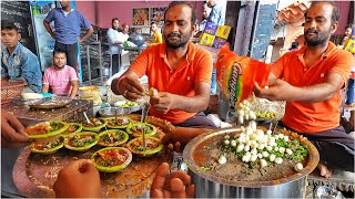 40/- Rs LOVE YOU Nashta | Beni Ram Chole Bhature, Sadar Bazar wale Parathe | Indian Street Food Agra