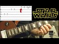 Star Wars Guitar Lesson: Princess Leia&#39;s Theme ( EASY! With Tabs )