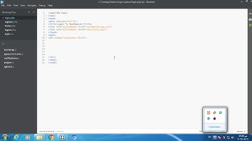 نظام تسجيل الدخول بلغة بي اتش بي الجزء الاول Login System with php and mysql part1