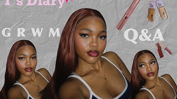 T’s Diary ᯓ★|| GRWM / Q&A || answering all your FAQ 𐙚⋆♡ ||