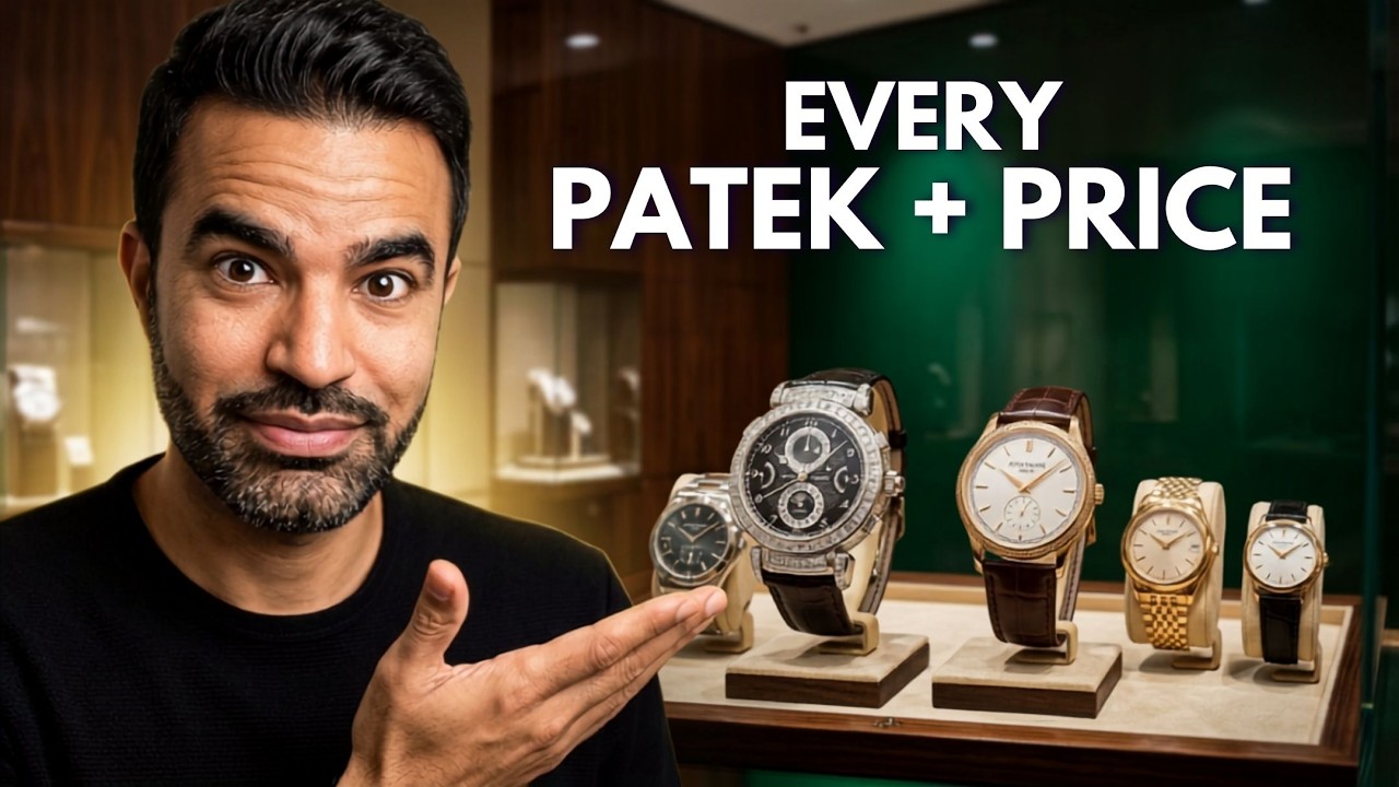 Every Patek Philippe & Price in 2026 (Complete Buyer's Guide) - YouTube - Big Moe Watches