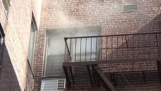 Early Arrival  (FDNY Queens Box9424)  FDNY on scene of a small fire All Hands Under Control